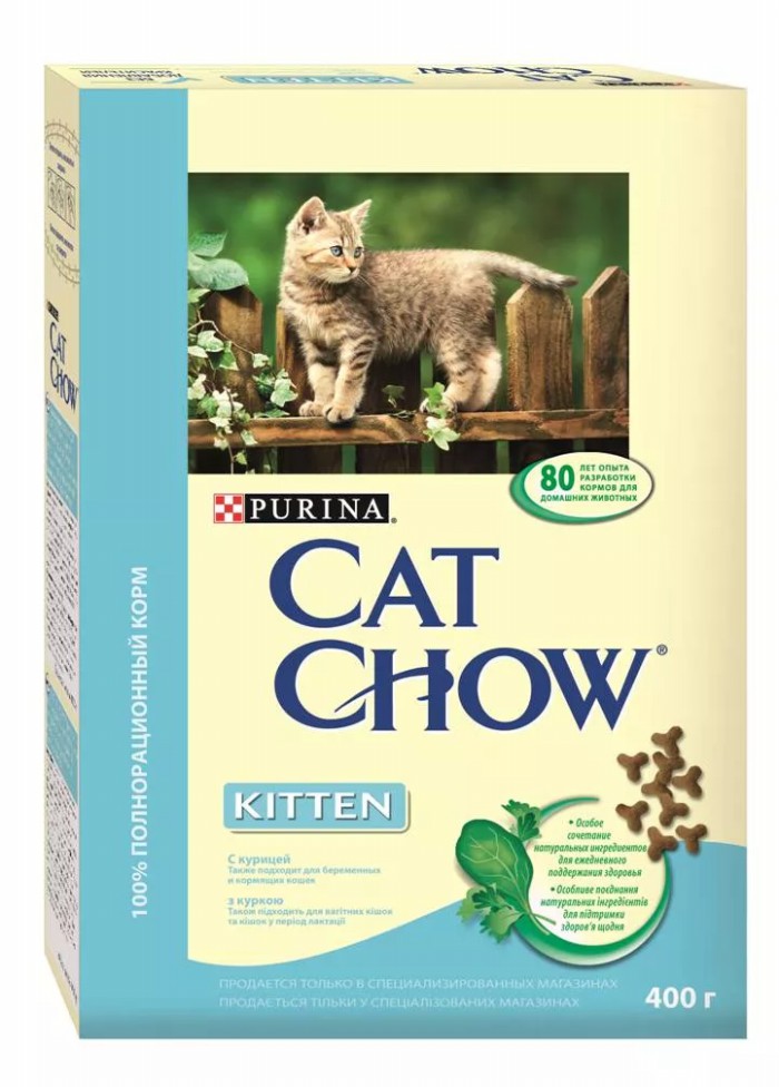 Кэт Чау для котят фото упаковки